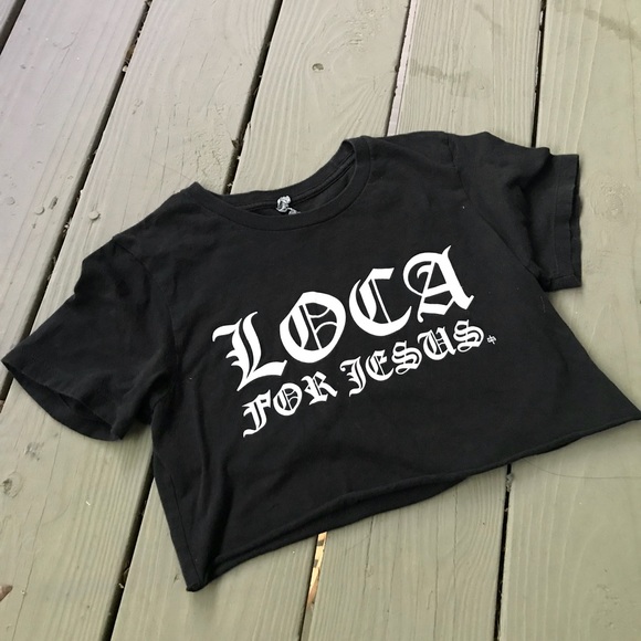 Tops - Loca For Jesus Crop Top